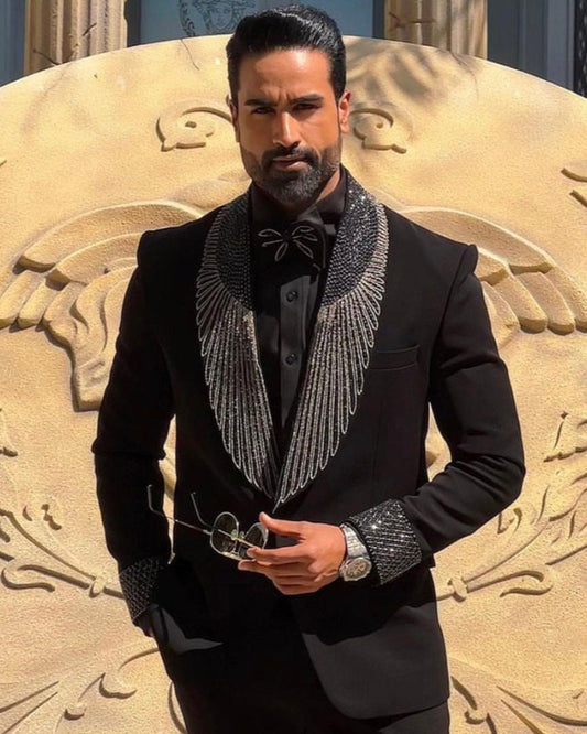 The 1970’s Black Tuxedo Jacket