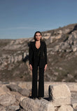 Black Tailored Three piece suit for women