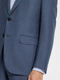 Petrol Blue Virgin wool Suit by Zegna