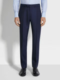 Navy Blue Virgin wool Suit by Zegna