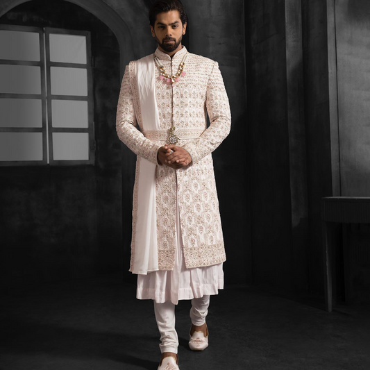 The artistry edit- zardosi & pearls sherwani