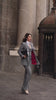 Grey Pinstripe Tailored Three Piece Suit for Women